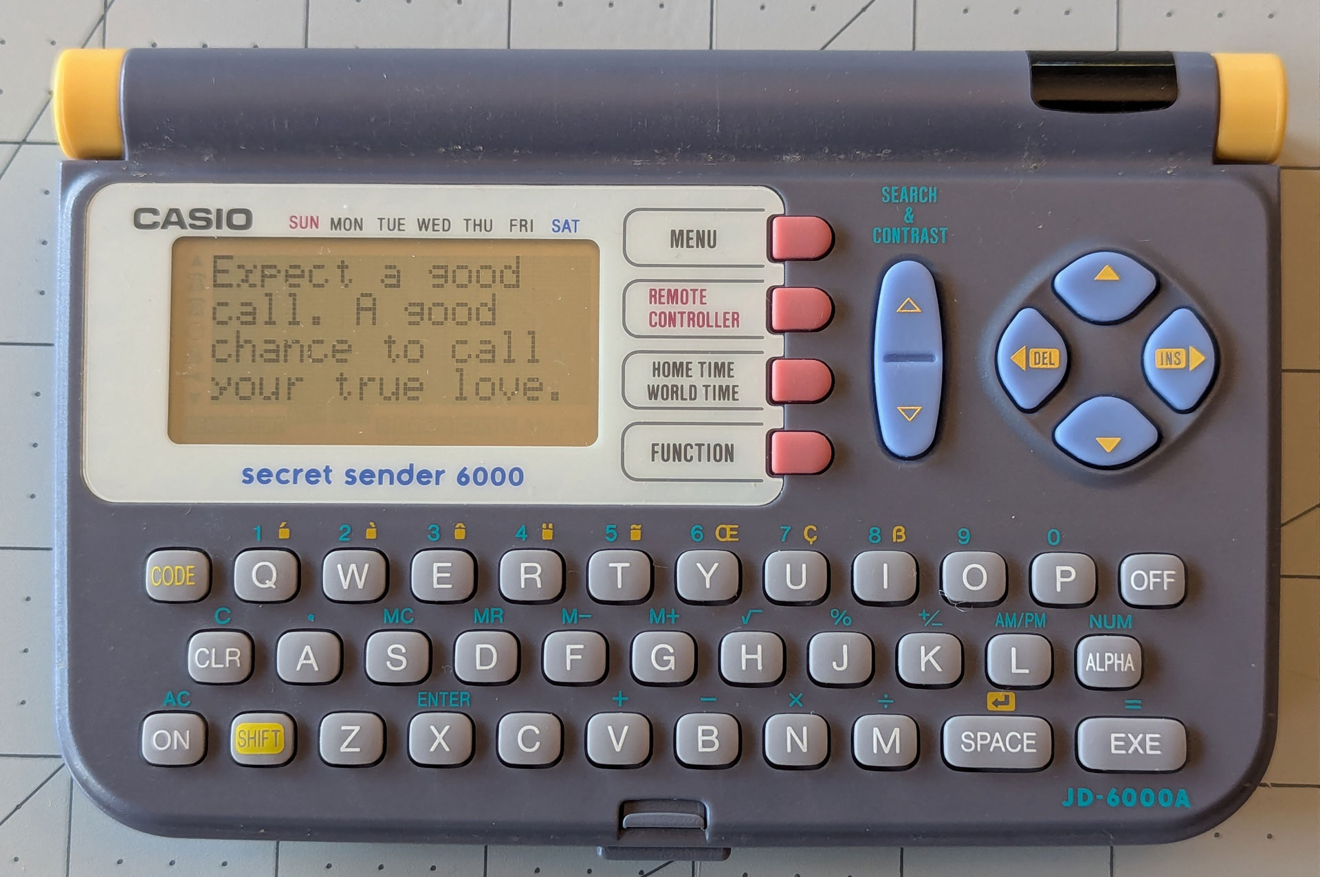 the fortune from the JD-6000