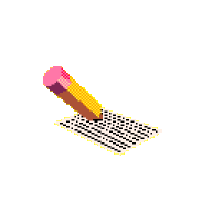 a pencil icon, for the categories section